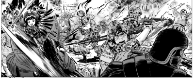 白兵戦! 白兵戦!